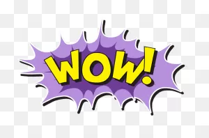 Wow - Comics Clipart - Full Size Clipart (#3939459) - ClipartFlare