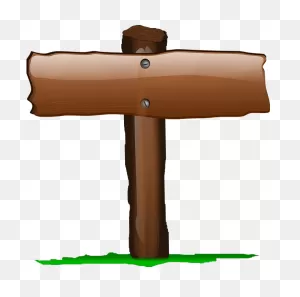 Sign Signpost Wooden Blank - Free Vector Graphic On ClipartFlare