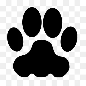 Wolf Paw Print Clip Art - ClipartFlare
