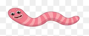Free Funny Clip Art | Green Worm Clip Art Vector Online Royalty ClipartFlare.com 