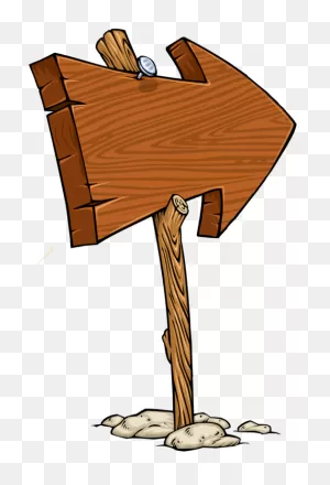 Wooden Arrow Blank Sign - Cartoon Wooden Sign Png Clipart - Full ClipartFlare.com 