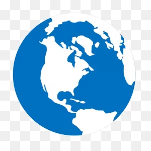 Simple Globe Clip Art At ClipartFlare - World Map Vector Round - Png ClipartFlare.com 