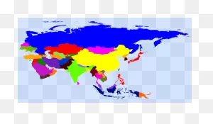 World Map Colored Clip Art (107835) Free PNG-WebP Download / 4 Vector