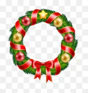 Christmas Christmas Decoration Christmas Ornament Wreath Clipart ClipartFlare.com 