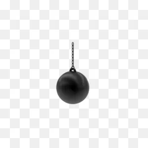 Download Black Wrecking Ball Transparent Png - Stickpng