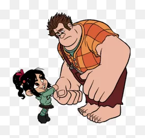 Wreck It Ralph And Vanellope Von Schweetz | Wreck It Ralph, Disney ClipartFlare.com 