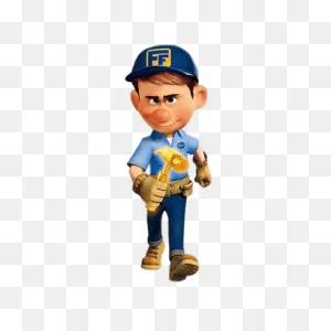 Wreck It Ralph Fix It Felix Transparent Png - Stickpng