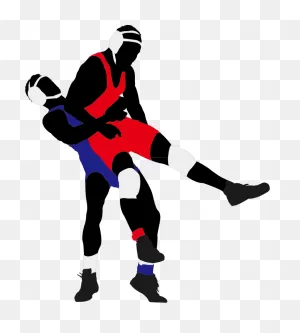 Wrestling Lucha Libre Silhouette Clip Art - Wrestling Png Download ClipartFlare.com 