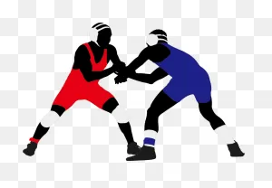 Wrestling Silhouette Illustration - Wrestling Png Download - 908 ClipartFlare.com 
