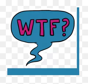 Wtf Bubble Sticker - Wtf Bubble Speech - Discover & Share Gifs