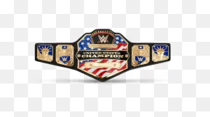 ​wwe Championship Title Featuring Authentic Styling, Metallic Medallions,  Leather-Like Belt & Adjustable Feature