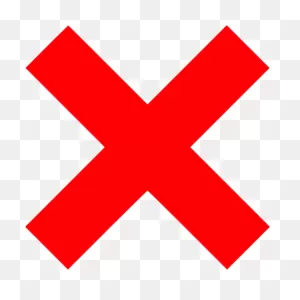 Red X Mark Icon - Free Red X Mark Icons
