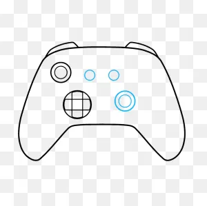 How To Draw An Xbox Controller - Really Easy Drawing Tutorial