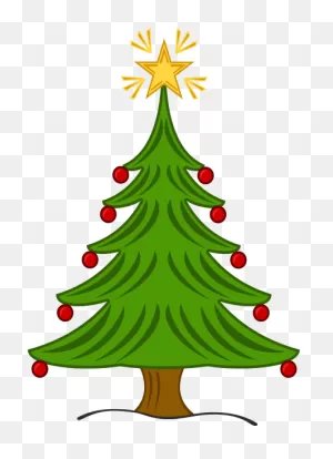 Clip Art Xmas Tree Medium Clipart Kid - ClipartFlare