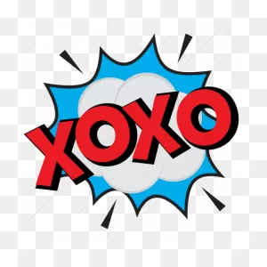 Xoxo, Xoxo Comic Art, Xoxo Comic Bubble, Xoxo Expression Bubble ClipartFlare.com 