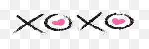 Xoxo Png Photo - Xoxo Png - (668X230) Png Clipart Download