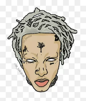 Drawing Iloveitwhentheyrun Clip Art Picture Royalty - Xxxtentacion ClipartFlare.com 