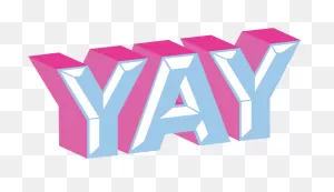 Yay Transparent, Picture - Yay Logo Clipart - Full Size Clipart ClipartFlare.com 