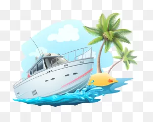 Download And Great Sailboat Material Yacht Coconut Vector Clipart ClipartFlare.com 