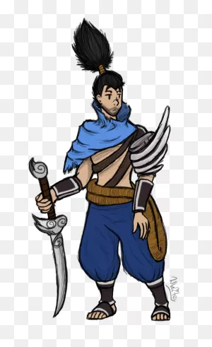 Yasuo Sketch By Whitelodzia On 