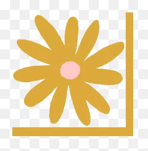 Flower Yellow Flower Sticker - Flower Yellow Flower - Discover ClipartFlare.com 