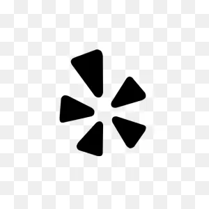 Yelp 128 Black Icon Png, Ico Or Icns | Free Vector Icons