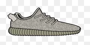 Transparent Images Pluspng Sticker - Yeezy Sticker Png Clipart ClipartFlare.com 