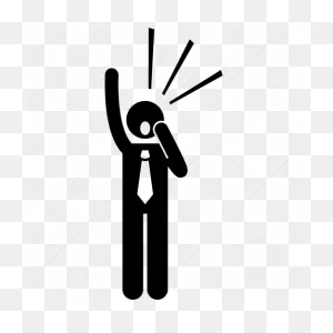 Businessman, Scream, Screaming, Shout, Shouting, Yelling Icon ClipartFlare.com 