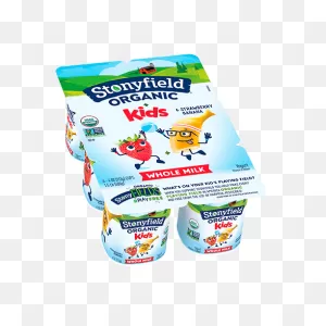 Kids Whole Milk - Strawberry Banana (4Oz 6-Pack) | ClipartFlare