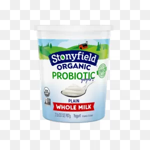 Whole Milk Smooth & Creamy Plain (32Oz) Probiotic Yogurt - ClipartFlare