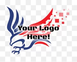 Your Company Here - America Flag With Eagle Logo Clipart - Full ClipartFlare.com 