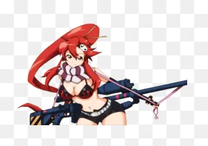 5 Yoko Littner Gurren Lagann - Cartoon Clipart - Large Size Png ClipartFlare.com 