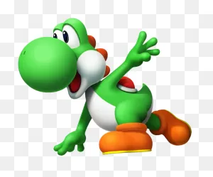 Yoshi Happy Sound - Green Yoshi Clipart - Full Size Clipart ClipartFlare.com 