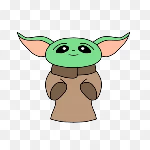 Cute Yoda Clipart Transparent 2 - ClipartFlare