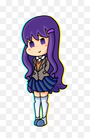 Yuri Fnf Style By Natt-Tenshi On 
