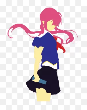 Clipart Transparent Download Gasai Yuno Popart Effect - Yuno Gasai ClipartFlare.com 