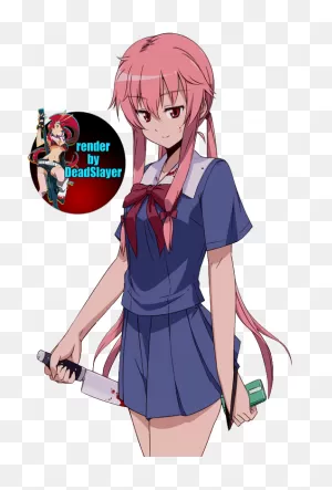 Gasai Yuno Render By Noamanga On 