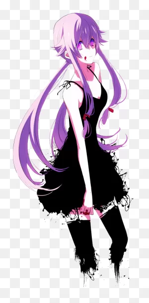 Gasai Yuno - Mirai Nikki Wallpaper Phone Clipart - Large Size Png ClipartFlare.com 