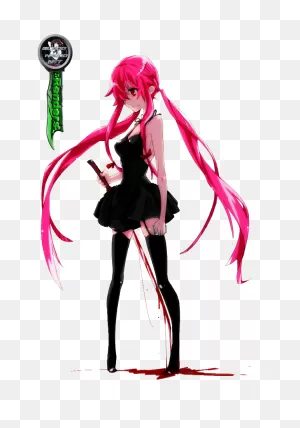 Mirai Nikki Yuno Gasai Render By Bloodakenoart On 