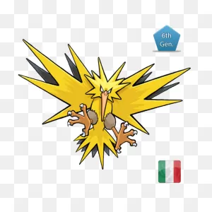Zapdos Aldora 2016 - Pokemonget - Ottieni Tutti I Pokemon Più Rari ClipartFlare.com 