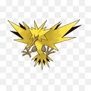 Zapdos Pokemon Transparent Png - Stickpng