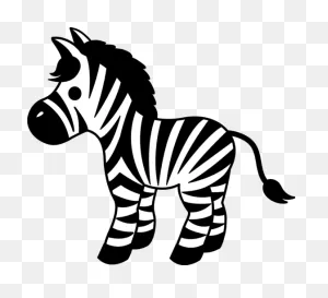 Cute Striped Zebra Clipart - Free Clip Art | Zebra Clipart, Zebra ClipartFlare.com 