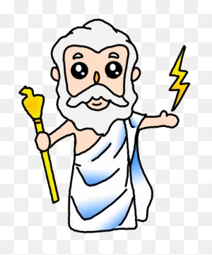 Zeus Drawing Easy Clipart - Full Size Clipart (#5482638) - ClipartFlare