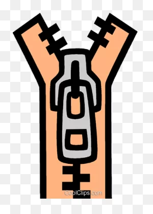 Zipper Royalty Free Vector Clip Art Illustration -Vc006072 ClipartFlare.com 