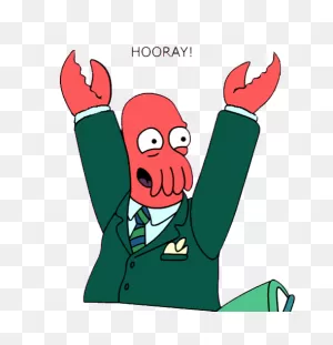Best Zoidberg Hooray Gifs | Gfycat