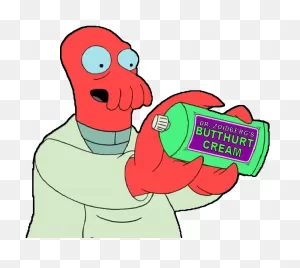 Download Go Away - - Zoidberg Butthurt Cream Png Image With No ClipartFlare.com 