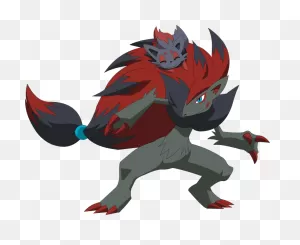 Pokemon Shiny Zoroark Is A Fictional Character Of Humans - Pokemon ClipartFlare.com 