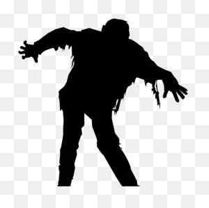 Download Dancing Zombie Window Silhouettes - Transparent Zombie ClipartFlare.com 