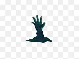 Halloween Illustration Zombie Hand