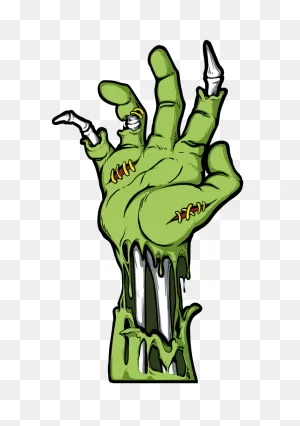 Zombie Hand Clipart Transparent - ClipartFlare